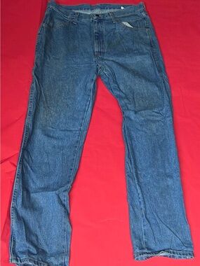 Rustler 32x32 Men's Blue Denim Jeans